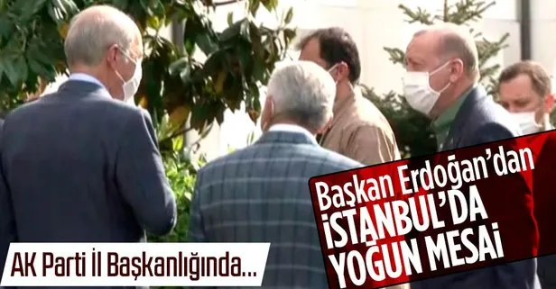 Başkan Erdoğan’dan İstanbul’da yoğun mesai! Peş peşe önemli temaslar...