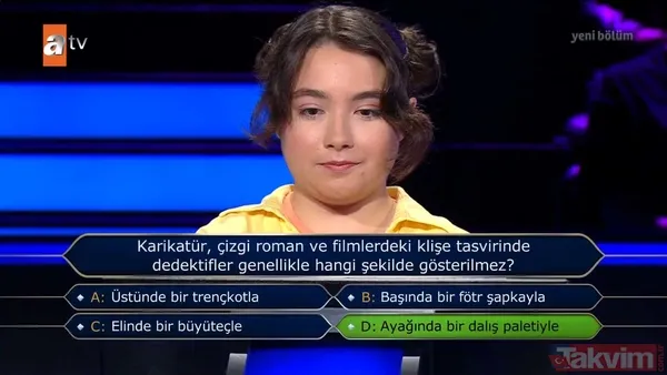 "Kim Milyoner Olmak İster?"de heyecan dolu anlar: Yarışmacı iki şık arasında kaldı! O soruda risk aldı mı? - 6