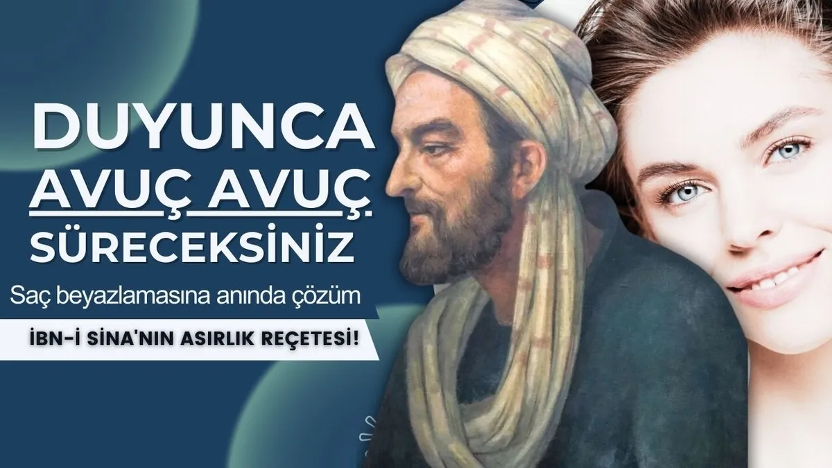 İbn-i Sina’dan saç beyazlamasına anında çözüm! İşte saçları simsiyah yapan 2 doğal yağ mucizesi