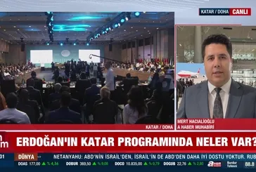 Başkan Erdoğan zirve İçin Katar'da