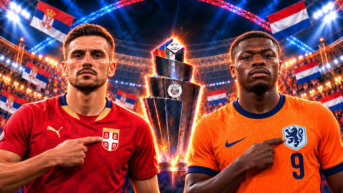 Sırbistan - Hollanda Uluslar Ligi maçı A Spor'da