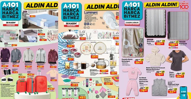 A101 30 Kasım 2023 tarihinden itibaren geçerli indirimler! Bu hafta A101'de kahve makinesi 349 TL, yağsız fritöz 3.999 TL'ye yer alıyor