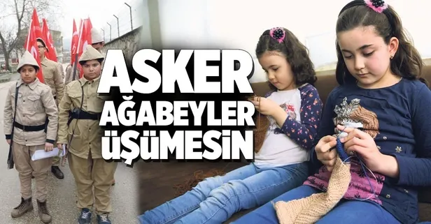 Asker ağabeyler üşümesin