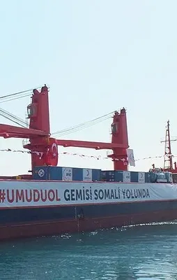Türkiye'nin yardımları Somali'ye ulaştı