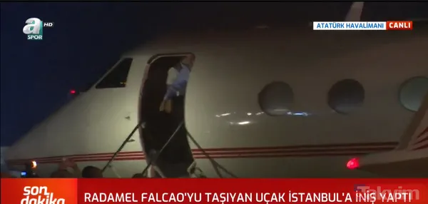 Son dakika: Galatasaray'ın yeni transferi Falcao İstanbul'da! - 30