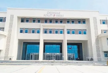 Çanakkale’de görevden uzaklaştırılan Mahkeme Başkanı adliye koridorlarında tehditler savurdu