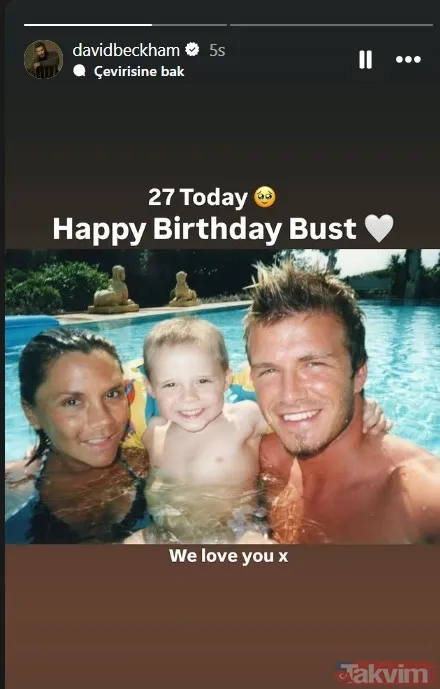 Anne ve baba yüreği dayanamadı: Brooklyn Beckham'a doğum gününde zeytin dalı uzatıldı - 2