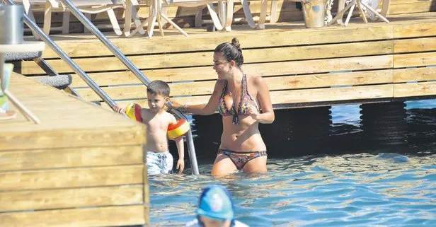 Plajın yıldızı