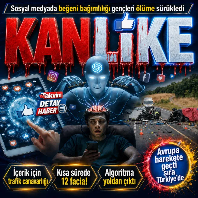 Algoritma gençleri ölüme sürükledi!: Sosyal medyada beğeni bağımlılığı otoyolları kan gölüne çevirdi