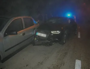 Kontrolden çıkan araç dehşet saçtı