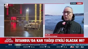 İstanbul'da kar yağışı etkili olacak mı?