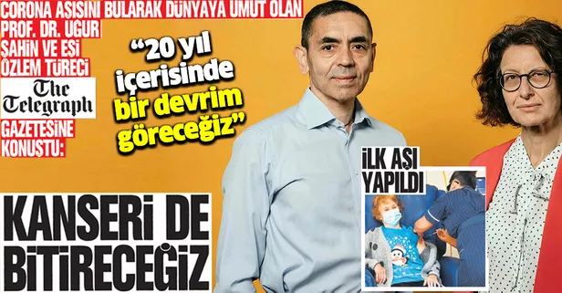 Coronavirüs aşısını bulan Prof. Dr. Uğur Şahin ve eşi Özlem Türeci: Kanseri de bitireceğiz