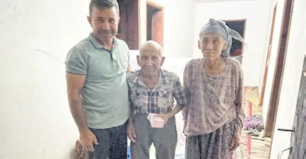 Yaşlı çiftin evi ve paraları yandı! Merkez Bankası devreye girdi yanık paralar yenileri ile değiştirildi