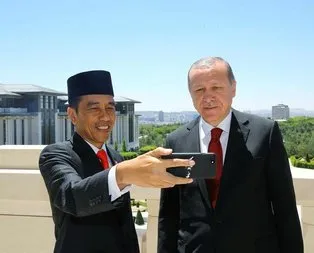 Endonezya Cumhurbaşkanı sosyal medyadan paylaştı