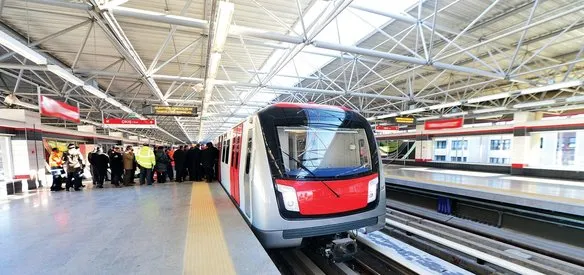 Keçiören Metro hattı açıldı.
