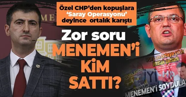 CHP’deki istifalara ’Saray Operasyonu’ diyen Özgür Özel’e Mehmet Ali Çelebi’den sert tepki: Menemen’i kim sattı?