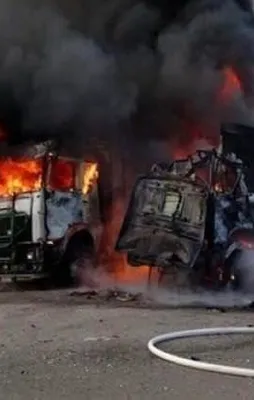 Suriye rejimi, insani yardım kafilesini bombaladı
