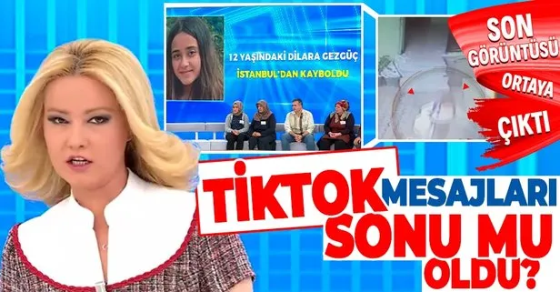 Müge Anlı’da TikTok olayı şoke etti! Dilara Gezgüç TikTok’ta mesajlaştı, o anların görüntüleri ortaya çıktı...