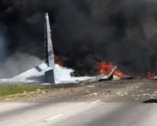 ABD’de askeri uçak düştü