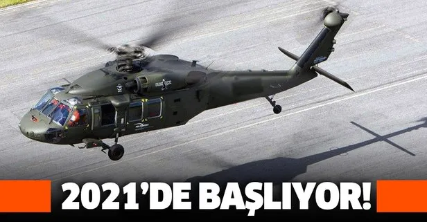 Yangınla mücadelede yeni dönem! ‘Yerli Kara Şahin’ Sikorsky T70 2021’de söndürecek