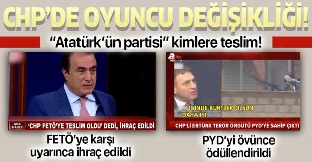 FETÖ'ye dokunanları ihraç eden CHP "Sınırımızda PYD olsun!" diyen Türker Ertürk'ü kadrosuna kattı!