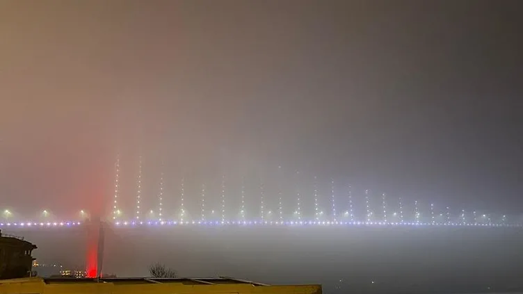 İstanbul'da deniz ulaşımına sis engeli