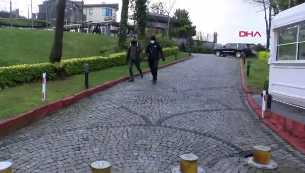 Polis Sedat Peker'in Beykoz'daki villasında!