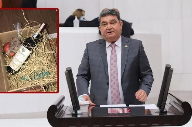 Mersin Büyükşehir Belediyesi’nin şaraplı yeni yıl paketine CHP’li vekil Cengiz Gökçe'den skandal savunma
