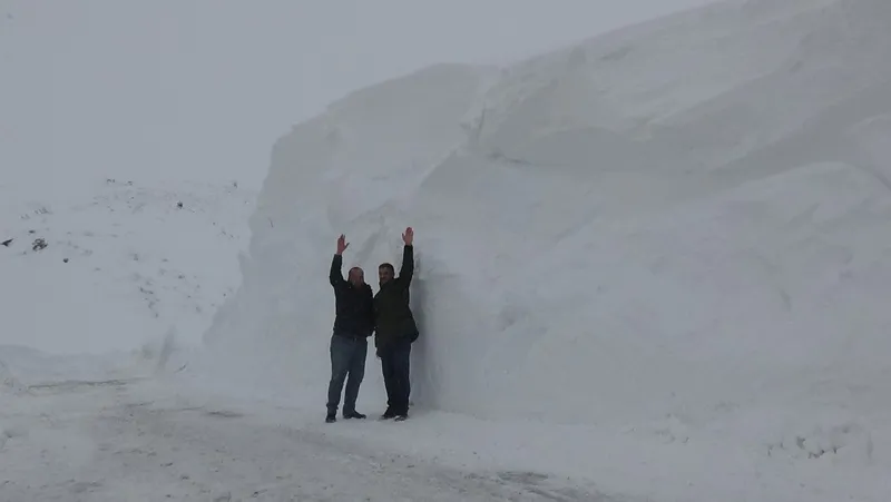 Muş'ta kar kalınlığı 5 metreyi geçti! - 13