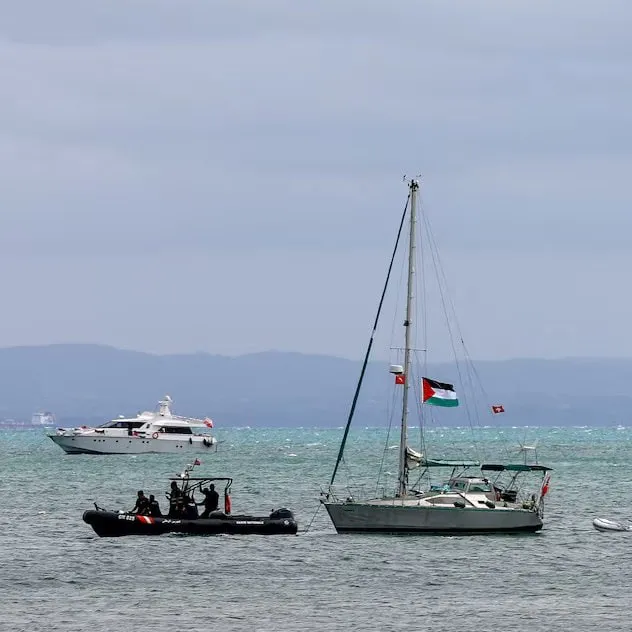 Sumud filosuna Türkiye'den yardım (Ekran görüntüsü)