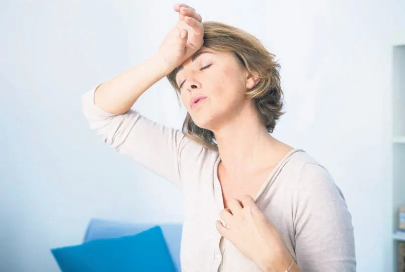 Büyük göbek menopoz demek