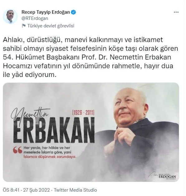 baskan-erdogandan-necmettin-erbakan-mesaji-erbakan-hocamizi-rahmetle-yad-ediyorum-1645984102883.jpg Başkan Erdoğan'dan 'Necmettin Erbakan' mesajı: Erbakan Hocamızı rahmetle yâd ediyorum-2