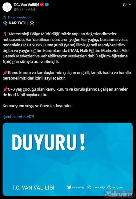 İstanbul'da 5 ilçede eğitime ara! Valilikler peş peşe açıkladı: Şehir şehir kar tatili raporu - 26