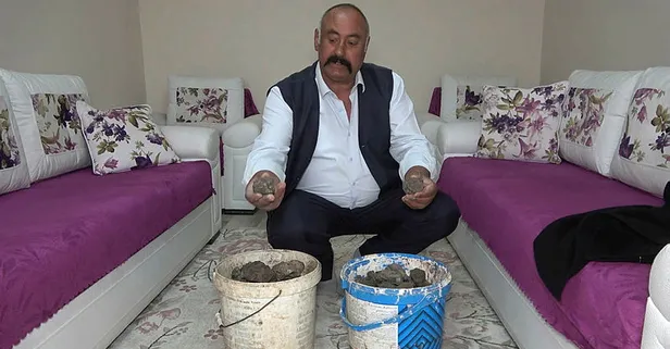 Mantar toplamaya çıktı 100 kilogram ağırlığında gök taşı buldu! Yer: Kırıkkale