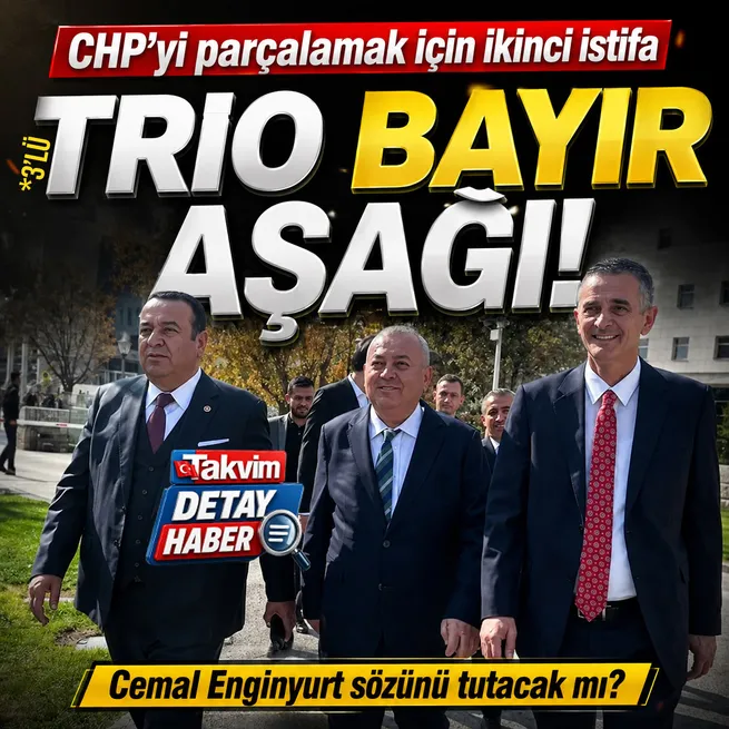 CHPyi parçalamak için ikinci istifa! Cemil Tugaydan sonra Ümit Dikbayır rozet attı | Cemal Enginyurt sözünde duracak mı?