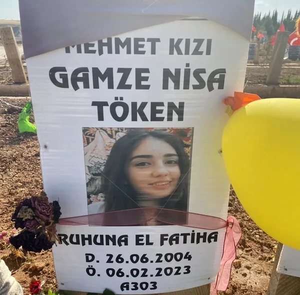 1687849468961.jpg En acı doğum günü! Depremde hayatını kaybeden kızının çok istediği pastayı mezarına götürdü-5