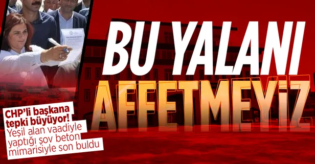 Açık oy kullanarak "yeşil alan" vaadiyle şov yapmıştı! CHP'li Aydın Büyükşehir Belediye Başkanı Özlem Çerçioğlu'na tepki büyüyor