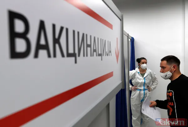 Koronavirüs aşısı olana 250 TL kampanyası Sırbistan'da izdiham yarattı! Jelena Karleusa da aşı oldu - 15