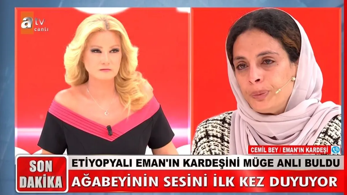 Müge Anlı’da ilginç olay | Etiyopyalı Eman babasını aramak için stüdyoda! Herkesin ağzı açık kladı! Gerçek çok farklı çıktı