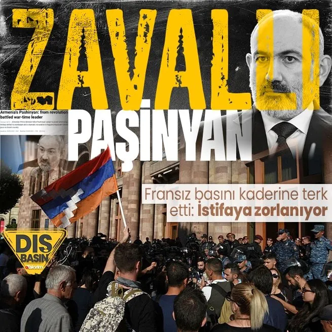 Dünya Azerbaycan’ın Karabağ zaferini konuşuyor! Fransız basını Ermenistan’ı kaderine terk etti: ‘Zavallı Paşinyan’ istifaya zorlanıyor