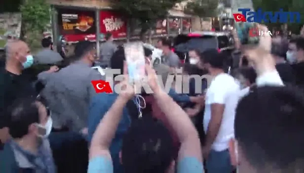 Çengelköy’de vatandaşlardan Başkan Erdoğan’a sevgi gösterisi