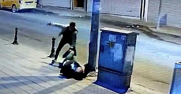 Dehşet anları kamerada! Laf atma kavgasında kan aktı
