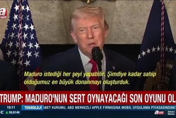 Trump'tan Venezuela liderine açık tehdit!