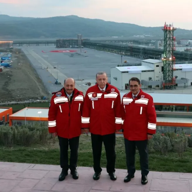 Enerji bağımsızlığında ilk ateş Filyosta yandı! Karadeniz doğal gazı tüm konutların 35 yıllık ihtiyacını karşılayacak kapasitede