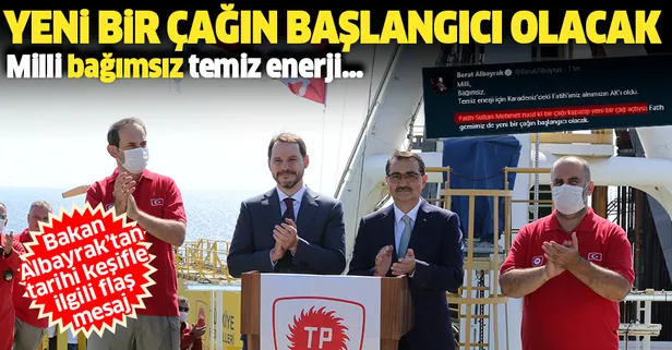 Son dakika: Hazine ve Maliye Bakanı Berat Albayrak: Fatih gemimiz de yeni bir çağın başlangıcı olacak