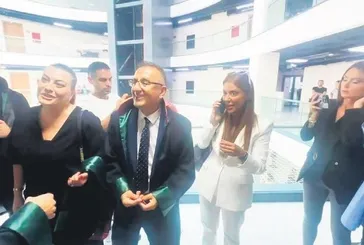 Duruşmada ’enerciii’si tükendi