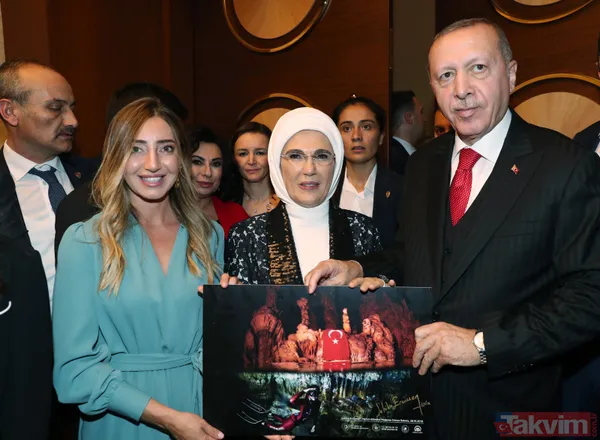 Cumhurbaşkanlığı Külliyesi'nde gerçekleştirilen 29 Ekim Cumhuriyet Bayramı Kabul Töreni'ne ünlü akını - 10