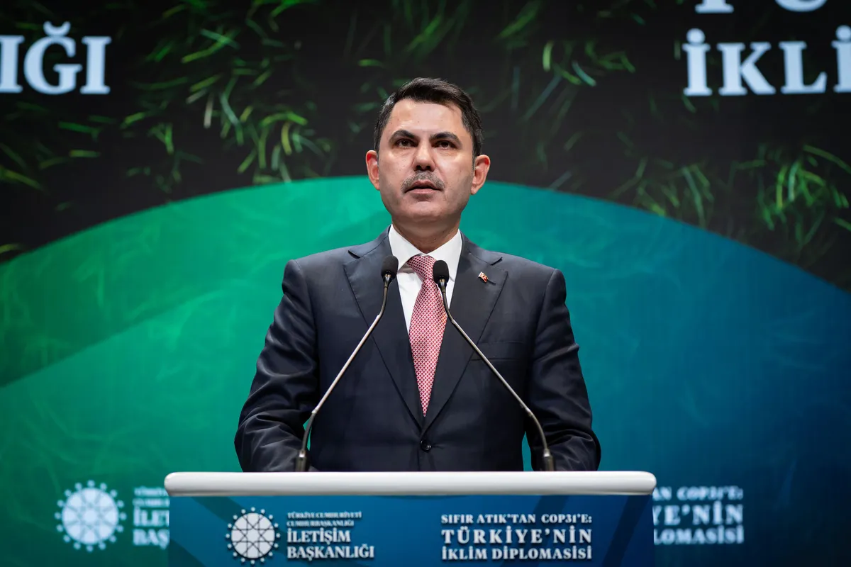 Bakan Kurum'dan COP31 için 10 öncelik: Türkiye'nin iklim diplomasisi dünyaya ilham olacak-4