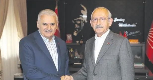 Binali Yıldırım, Kemal Kılıçdaroğlu'nu ziyaret etti
