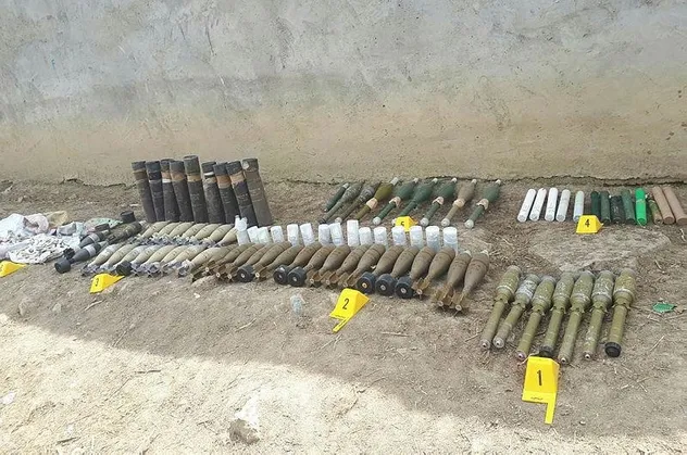 Hakkari’de çok sayıda mühimmat ele geçirildi